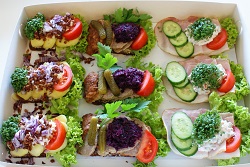 Smørrebrød fra køkkenet i Herlev